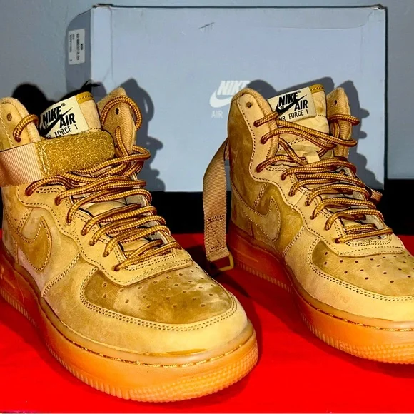 Nike air force 1 high lv8 wheat store